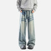 2000s Metro Seoul Style Relaxed Denim
