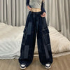 Vintage  Denim Heritage Mosaic Relaxed Pants