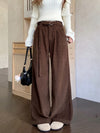 Elegant Cord Wide-Leg