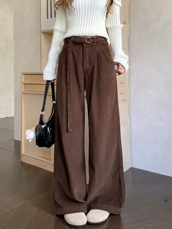 Elegant Cord Wide-Leg alternatif görünüm