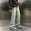 Relaxed Classic Heritage Stitched Wide Denim
