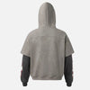 Flame Layer Y2K Hood Sweatshirt