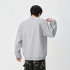 Y2K Soyut Baskılı Sweatshirt, kombin görünüm — Navra Wear