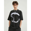 Archive Artwork Teeth Distress-Washed T-Shirt