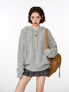 Classic Comfort Cozy Knitted Sweatshirt