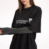 Back-In-Time Horizontal-Lines Short Sleeve Weekend T-Shirt