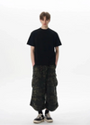Fit Box Stitched Cotton Space T-Shirt