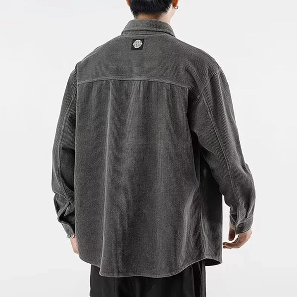 Corduroy K-Classic Retro Long Sleeve Top alternatif görünüm