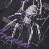 Concrete-Jungle Spider Letter Print Darkwave Cotton T-Shirt