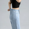 Fashionable Soft Bell Leg Relaxed Denim