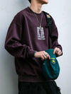 Print Drop Crewneck Sweatshirt