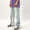 Classic Rinse Mosaic Relaxed Bell Denim