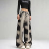 Women Heritage Grey Batik Relaxed Denim
