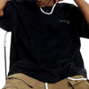 Millennium Featherlight Simple Unstructured Letters T-Shirt