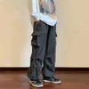 Relaxed Stretch Waist Solid Street Pants