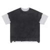 High Street Broken-In Collage-Cut Cotton T-Shirt
