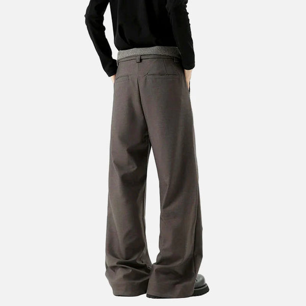 Two-Tone Crease Straight Leg alternatif görünüm