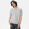 Flexible Faded Era Classic Epoch Knitted Jacquard Collar-Knit T-Shirt
