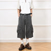 Comfortable Field Urban Beat Utility Denim Shorts