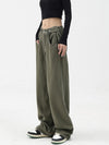 Forest Column High-Rise Trousers