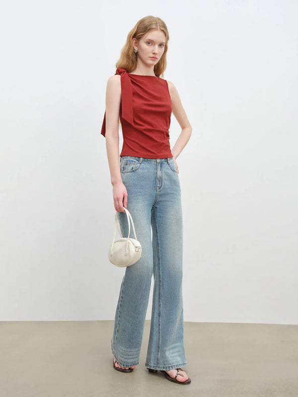 Bell High-Rise Light Blue Denim alternatif görünüm