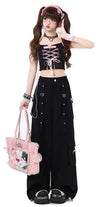 Sweet Elevated High-Rise Street Pants