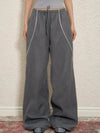 Elevated Color Loose Wide-Leg