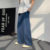 Overfit Straight Denim
