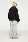 Basic Sweatshirt, yakın çekim — Navra Wear