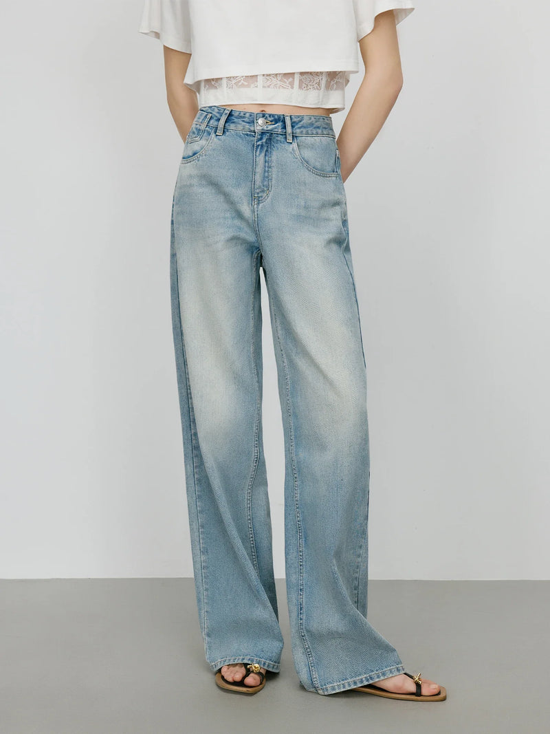 Heritage Wash Faded Relaxed Classic Denim