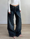 Dark Blue Easy Cut Classic Denim
