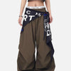 Wide Leg Western Baskılı Jogger, arka görünüm — Navra Wear