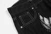 Gotik Baskılı Pantolon, kombin görünüm — Navra Wear