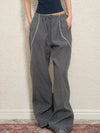 Elevated Color Loose Wide-Leg