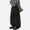 Cotton Retro Relaxed Trousers