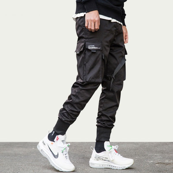 Buckle Ribbon Cargo Trousers alternatif görünüm