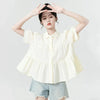 Puff Sleeve Sweet Summer Loose Blouse