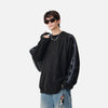 Nature Grid Crewneck Sweatshirt