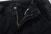 Removable Mosaic Faded Relaxed Bell Leg Denim