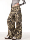 Heritage Woodland Relaxed Bell Leg Denim