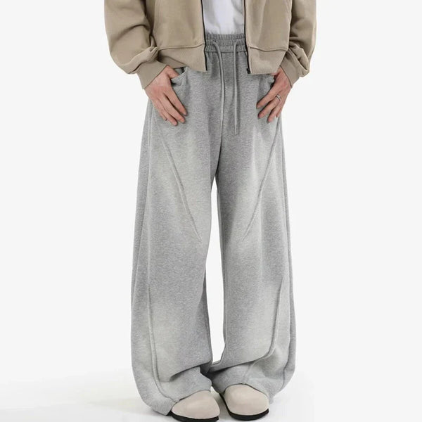 Düz Kesim Beli Lastikli Jogger, önden görünüm — Navra Wear