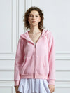 Pink Bow Print Long Sleeve Top