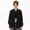 Qipao-Inspired Luxury Print Long Top