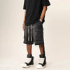 Frontier Fringe Denim Shorts