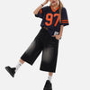 Ventilated Mesh Hollow Short Sleeve Active T-Shirt