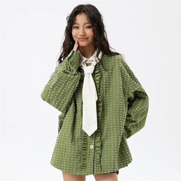 Boho Bloom Relaxed Spring Woven Top alternatif görünüm