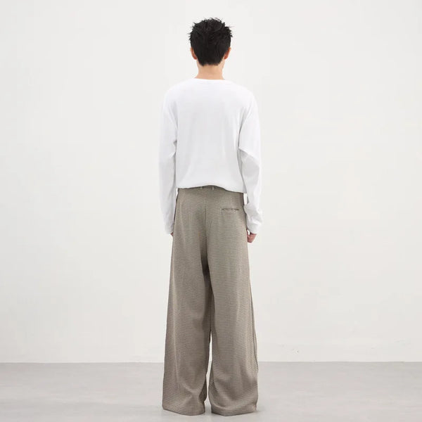 Heritage Plaid Suit Wide-Leg alternatif görünüm