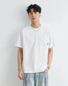 Hangang Sharp-Cut Pocket Stitch Short Sleeve T-Shirt
