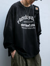 Curated English Stamped Long Sleeve T-Shirt