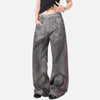 Metro Grunge Denim Bell Leg Denim